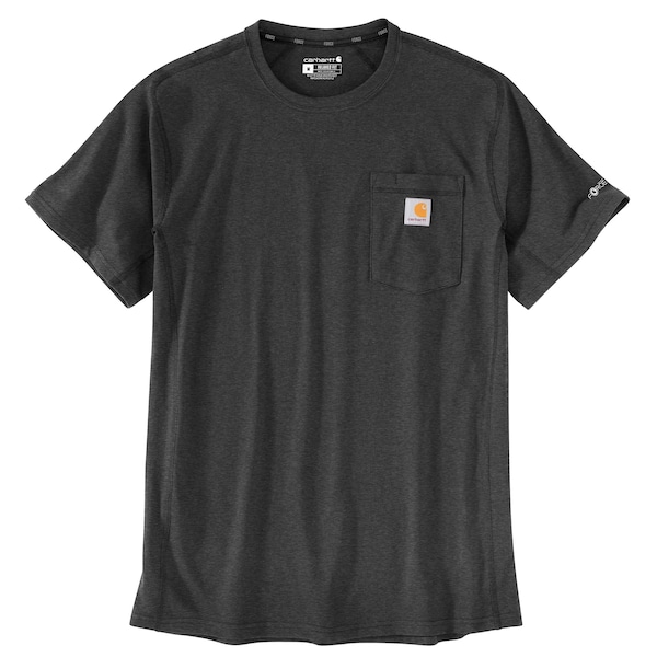 Carhartt Men's TK4616 M Force RlxdFit MW SS Pkt T S REG Short Sleeve Relaxed Carbon Heather TK4616-M / 104616-CRHSREG - main